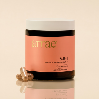 Arrae MB-1, Natural Dietary Supplement, Control Appetite, Increase Energy, Support Healthy Metabolism, 60 Capsules
